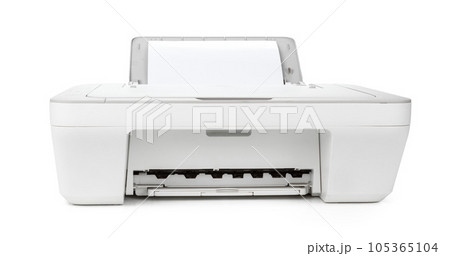 Ink jet printer isolated on white background 105365104