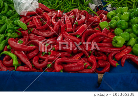 Pepper trading in the Turkish market 105365239