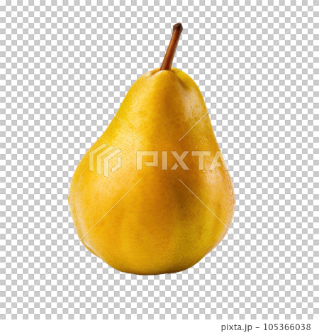 Fresh tasty pear isolated 105366038