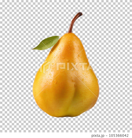 Fresh tasty pear isolated 105366042