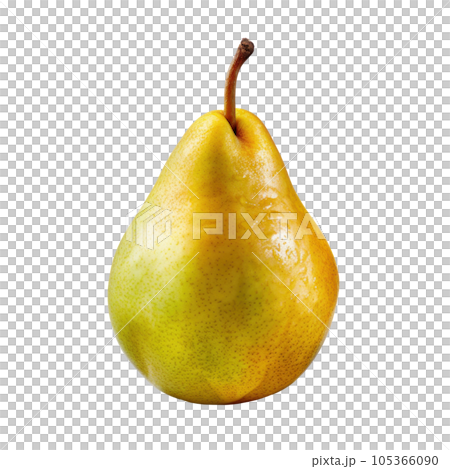 Fresh tasty pear isolated 105366090