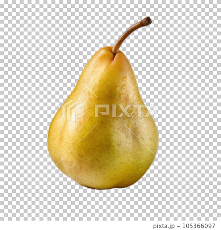 Fresh tasty pear isolated 105366097