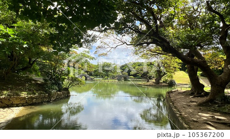 ユネスコ世界遺産 識名園の風景 ユネスコ世界遺産 識名園の風景 105367200