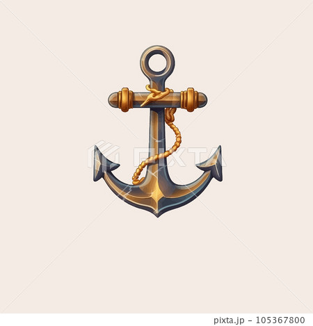 Colorful anchor icon Colorful anchor icon 105367800
