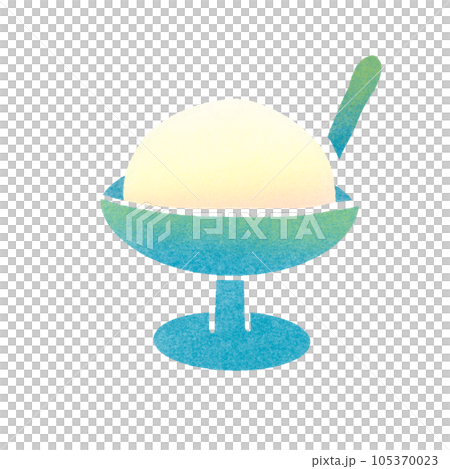 Vanilla ice cream stamp 105370023