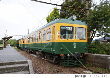 旧新潟交通電車線月潟駅 モハ10形11号 旧新潟交通電車線月潟駅 モハ10形11号 105370448