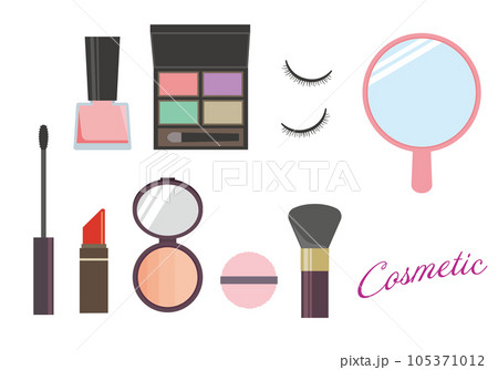 化粧品イラストセット 105371012