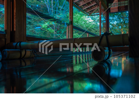 京都の寺院の庭園 105371102