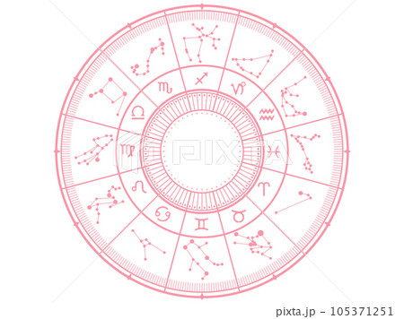 天文時計風のイラスト素材 天文時計風のイラスト素材 105371251