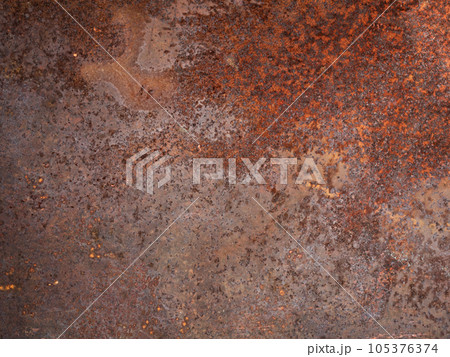 Metal Rust rusty Iron Plate Background, Old Grunge Steel Sheet Copper Brown Paint, Abstract Red Rustic Vintage Wall Pattern Seamless Industry, Retro Frame Texture, Decay Corrosion on Floor Abandoned. Metal Rust rusty Iron Plate Background, Old Grunge Steel Sheet Copper Brown Paint, Abstract Red Rustic Vintage Wall Pattern Seamless Industry, Retro Frame Texture, Decay Corrosion on Floor Abandoned. 105376374
