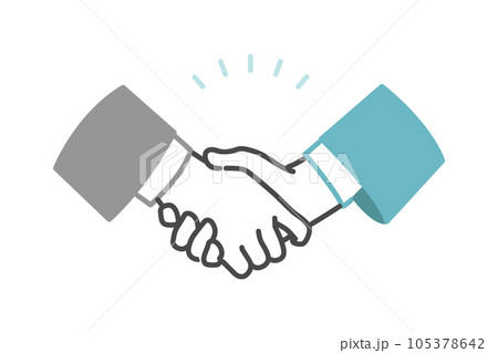 ビジネスパーソンの握手 105378642