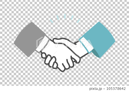 ビジネスパーソンの握手 105378642