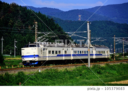 2001年 北陸本線を走る419系普通電車3両 2001年 北陸本線を走る419系普通電車3両 105379083