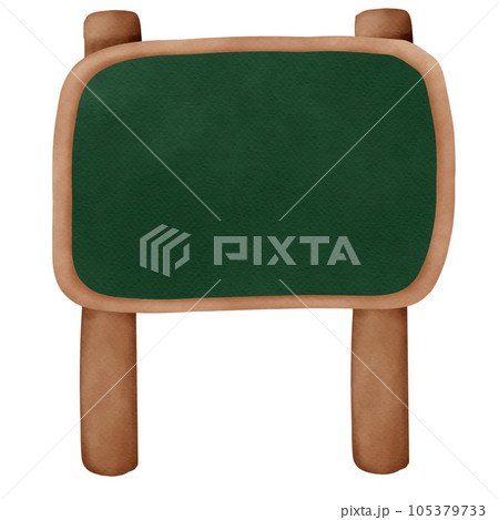 Green board school signboard Green board school signboard 105379733