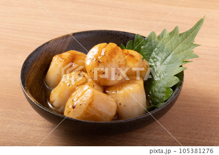 ホタテのバター醤油焼き ホタテのバター醤油焼き 105381276