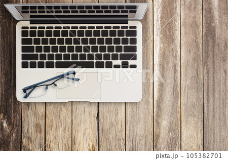 Mix of office supplies and gadget Mix of office supplies and gadget 105382701