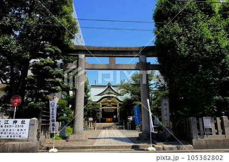 東京都江東区 猿江神社 東京都江東区 猿江神社 105382802
