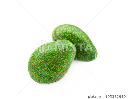 avocado on white background 105382950