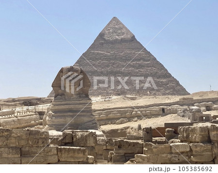 スフィンクスとピラミッド4 105385692
