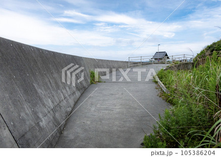 茨城県日立市 初崎海岸の防潮堤 茨城県日立市 初崎海岸の防潮堤 105386204