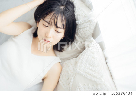 ナチュラルビューティな女性 105386434