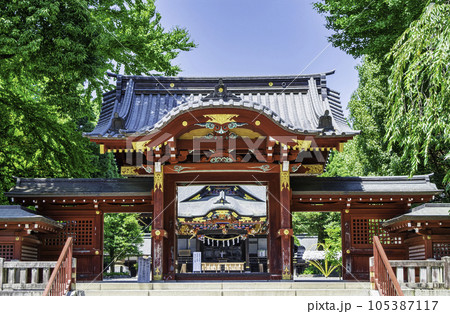 埼玉県 秩父神社 神門 秩父三社の一社 埼玉県 秩父神社 神門 秩父三社の一社 105387117