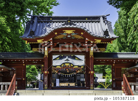 埼玉県 秩父神社 神門 秩父三社の一社 埼玉県 秩父神社 神門 秩父三社の一社 105387118