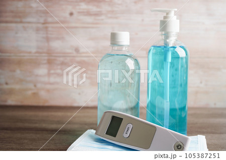 Alcohol sanitizer gel for washing hand protect infection coronavirus. Alcohol sanitizer gel for washing hand protect infection coronavirus. 105387251