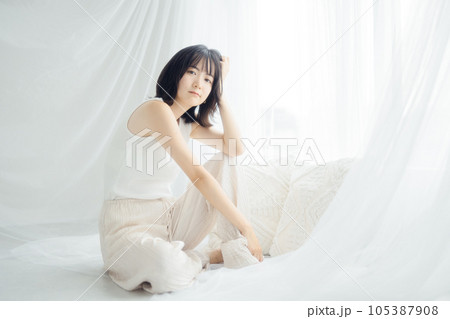 ナチュラルビューティな女性 ナチュラルビューティな女性 105387908