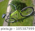 Stylish green bicycle 105387999