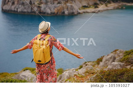 Anthony Quinn bay, trip to Rhodes island, Greece Anthony Quinn bay, trip to Rhodes island, Greece 105391027