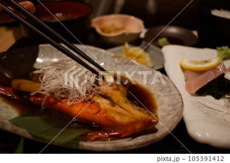 熱海　絶品の金目鯛の煮付け 105391412