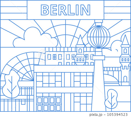 Berlin Outline Concept 105394523