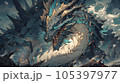 ドラゴン　背景 105397977