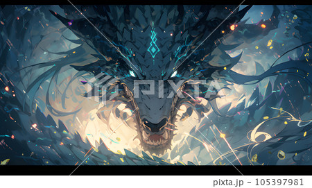 ドラゴン 背景 ドラゴン 背景 105397981