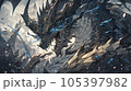 ドラゴン　背景 105397982