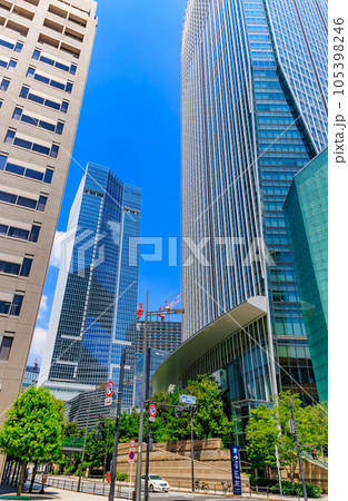 東京 港区 虎ノ門一丁目の都市風景 虎ノ門ヒルズ 東京 港区 虎ノ門一丁目の都市風景 虎ノ門ヒルズ 105398246
