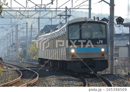 JR西日本希少車 奈良線 国鉄形205系電車 JR西日本希少車 奈良線 国鉄形205系電車 105398509