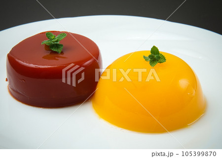 ダイエットにぴったりなトマト寒天と、夏に爽やかな酸味と甘みがおいしいオレンジ寒天 ダイエットにぴったりなトマト寒天と、夏に爽やかな酸味と甘みがおいしいオレンジ寒天 105399870