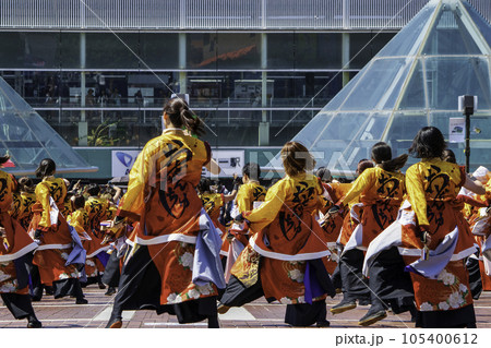 おどりんちゅチーム　よさこい踊り　多摩センター夏まつりにて 105400612