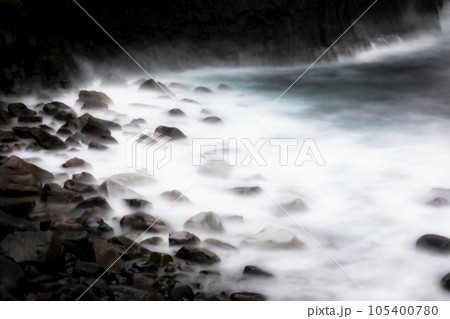 rock in the ocean rock in the ocean 105400780