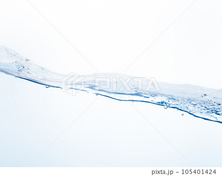 水　水面　波　流れ 105401424