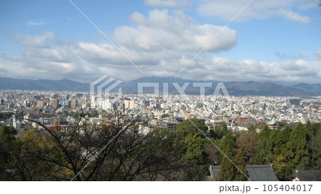 京都東山からの眺望 京都東山からの眺望 105404017