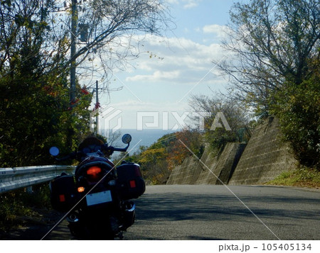 バイクで出かける　海山川　 105405134