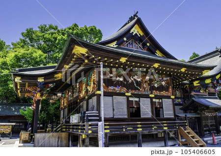 埼玉県　秩父神社　御本殿　秩父三社の一社 105406605
