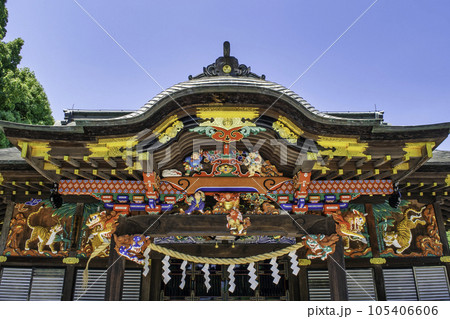 埼玉県 秩父神社 御本殿 秩父三社の一社 埼玉県 秩父神社 御本殿 秩父三社の一社 105406606