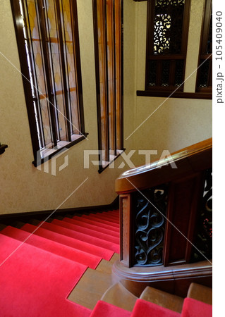 東京都目黒区 旧前田家本邸洋館 階段 東京都目黒区 旧前田家本邸洋館 階段 105409040