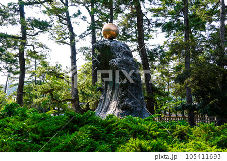 出雲大社の幸魂・奇魂(島根県出雲市) 出雲大社の幸魂・奇魂(島根県出雲市) 105411693