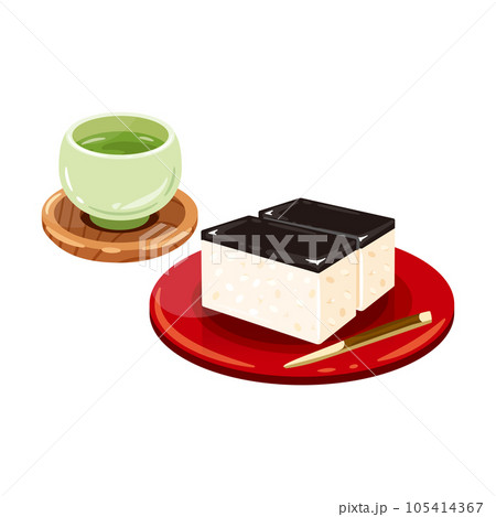 お茶　鯨羊羹2 105414367