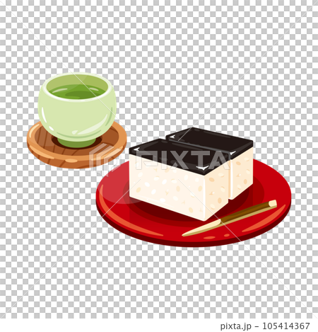 お茶　鯨羊羹2 105414367